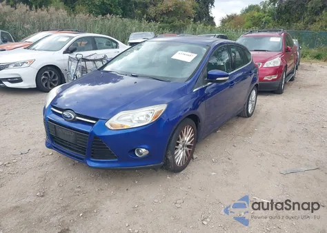 2012 Ford Focus Sel из США, поврежденный, VIN 1FAHP3M27CL473575